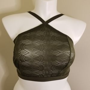 Torrid Olive lace bralette